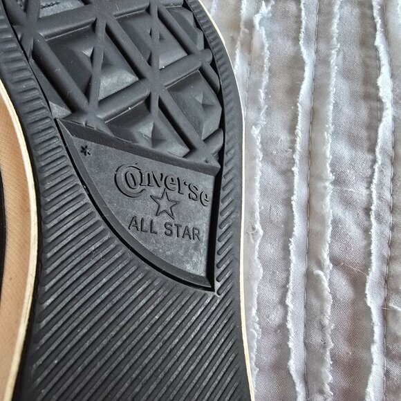 Dark Silver Glitter converse Chuck Taylor All Star Low Tops  7 1/2 - Picture 9 of 13